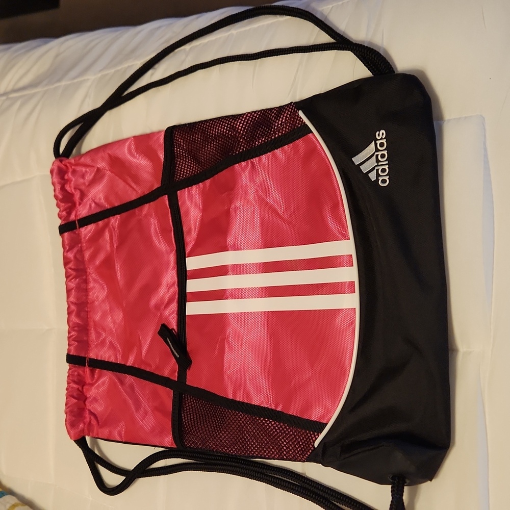 Adidas drawstring bag